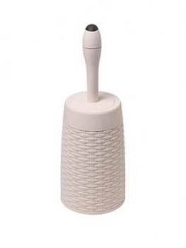 image of Addis Calico Rattan Toilet Brush