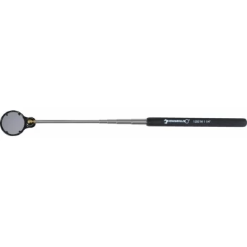 Image of 12921 M1.1/4'/32MM Telescopic St/St Round Mirror - Stahlwille