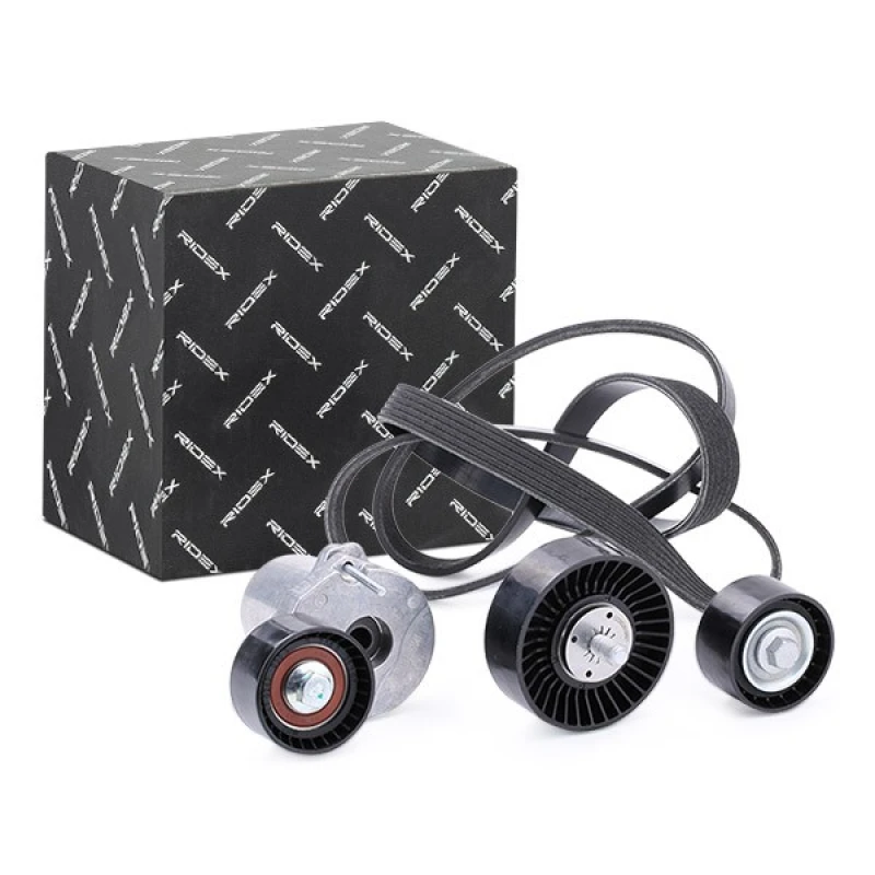 Image of RIDEX 542R0742 V-ribbed belt set V-Ribbed Belt Set (542)