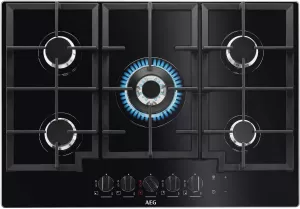 image of AEG HKB75NB540 5 Burner Gas Hob