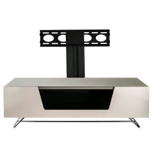 Image of Alphason Chromium 2 1200 + Bracket TV Stand - Ivory