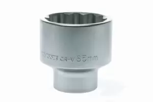 Image of Teng Tools M110565 1" Drive - Regular 12pt Metric 65mm Socket Chrome Vanadium