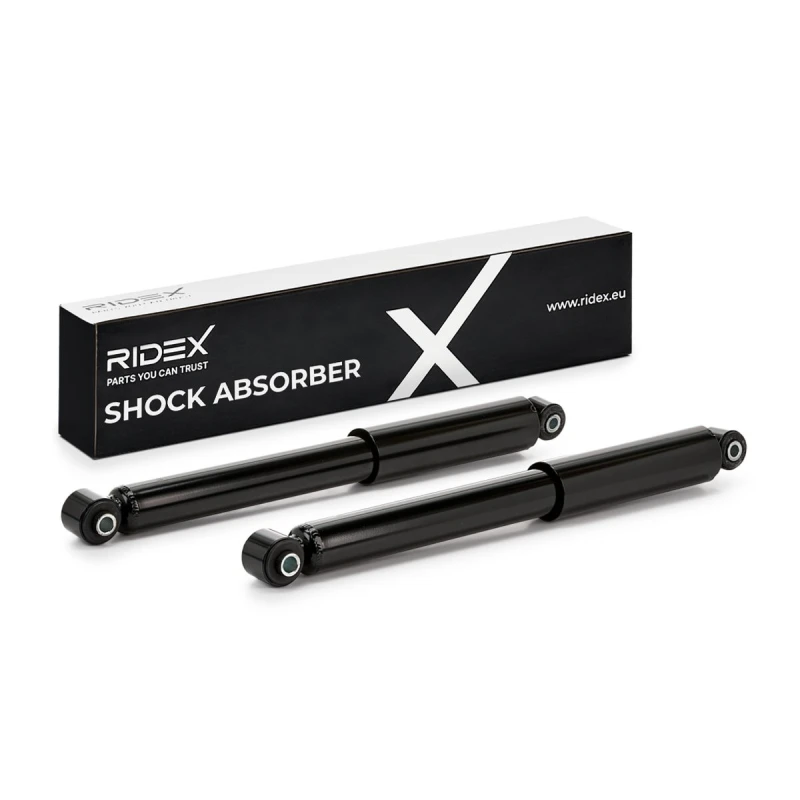 Image of RIDEX 854S20538 Shock absorber Rear Axle both sides, Gas Pressure, Twin-Tube Shock Absorber (854)
