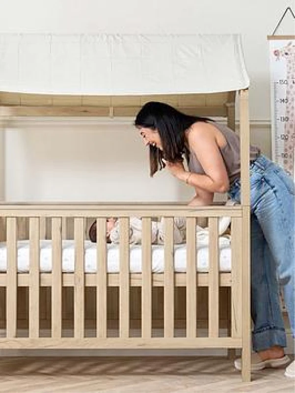 Image of Tutti Bambini Casa Cot Bed Roof Accessory Pack, Cream 211121/ACCS