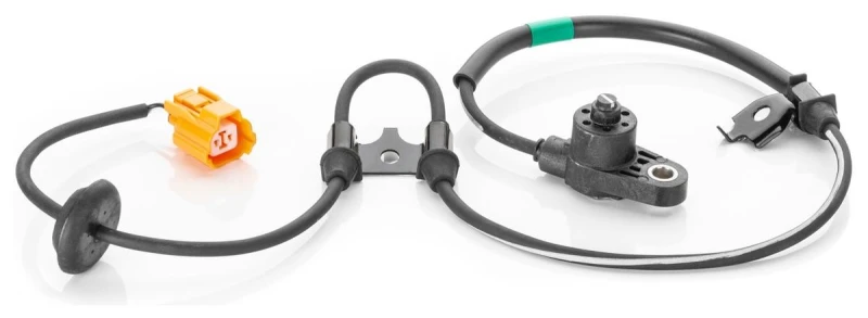 Image of HELLA 6PU 230 040-911 ABS Sensor Front Axle Left, with holder Sensor,wheel speed (412)