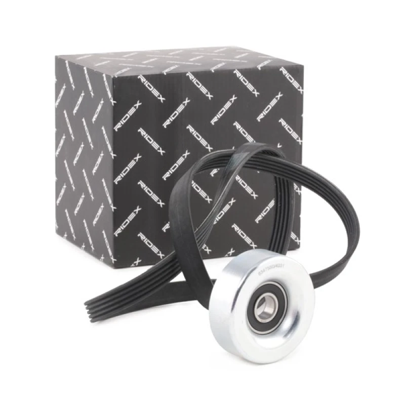 Image of RIDEX 542R0215 V-ribbed belt set V-Ribbed Belt Set (542)