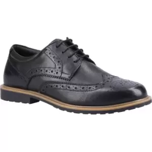 Image of Hush Puppies Girls Verity Brogue Laced Leather School Shoes UK Size 8 (EU 42)