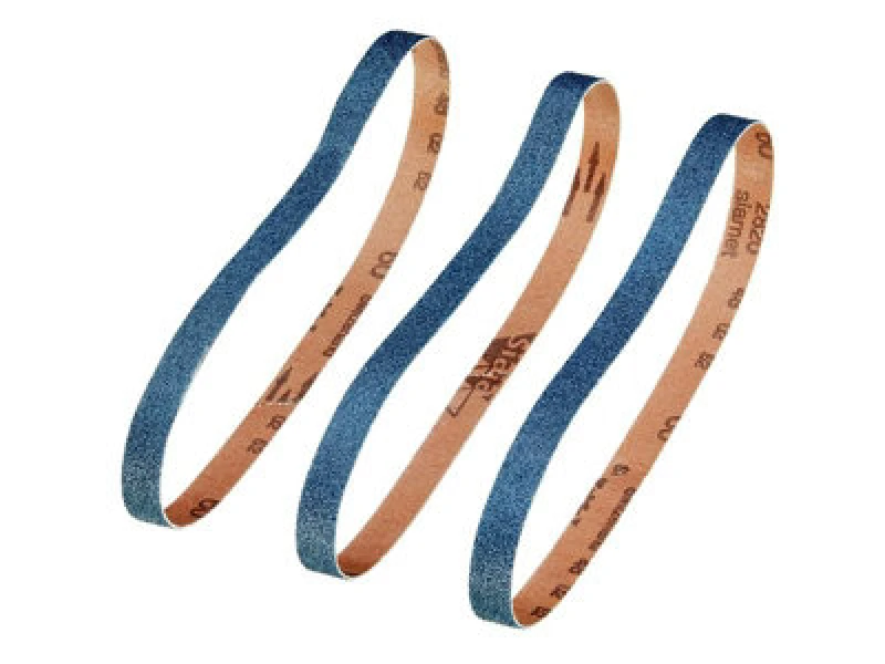 Image of Irwin Powerfile Zirconium Sanding Belt 13 X 451mm 60G Pack 3 Irwiw8083802