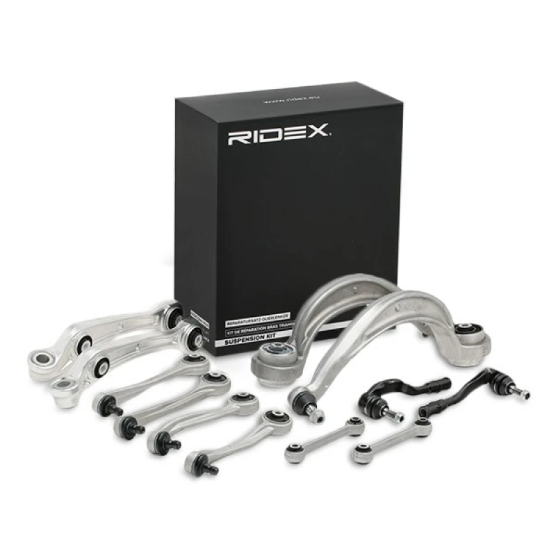 Image of RIDEX 2905L0040 Link Set, wheel suspension Front Axle Aluminium Link Set,wheel suspension (2905)