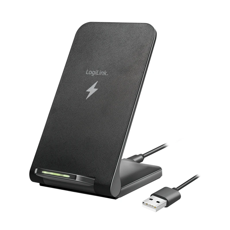 Image of LogiLink PA0315RF mobile device charger Smartphone Black USB Wireless