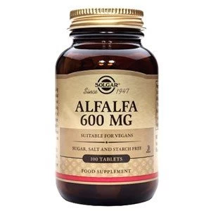 image of Solgar Alfalfa 600 mg Tablets 100 tablets