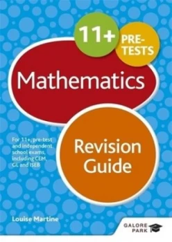 Image of 11+ maths revision guide by David E Hanson
