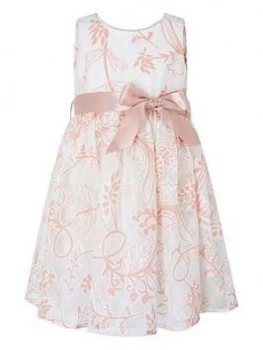 Image of Monsoon Baby Girls Annie Lace Dress - Ivory