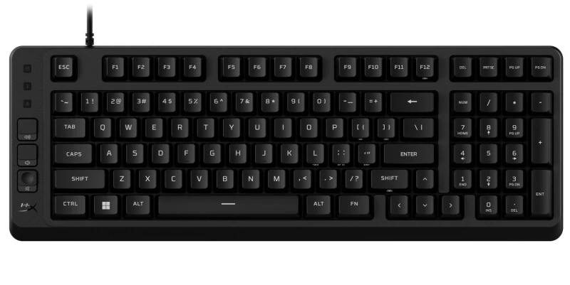 Image of HyperX HyperX Eve 1800 Wired Gaming Keyboard - Black