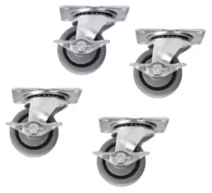 Image of Middle Atlantic Products 5WLR rack accessory Castor wheels