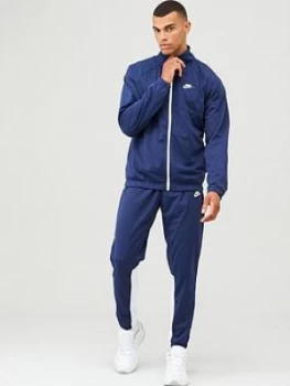 Image of Nike Sportswear Polyknit Tracksuit - Navy