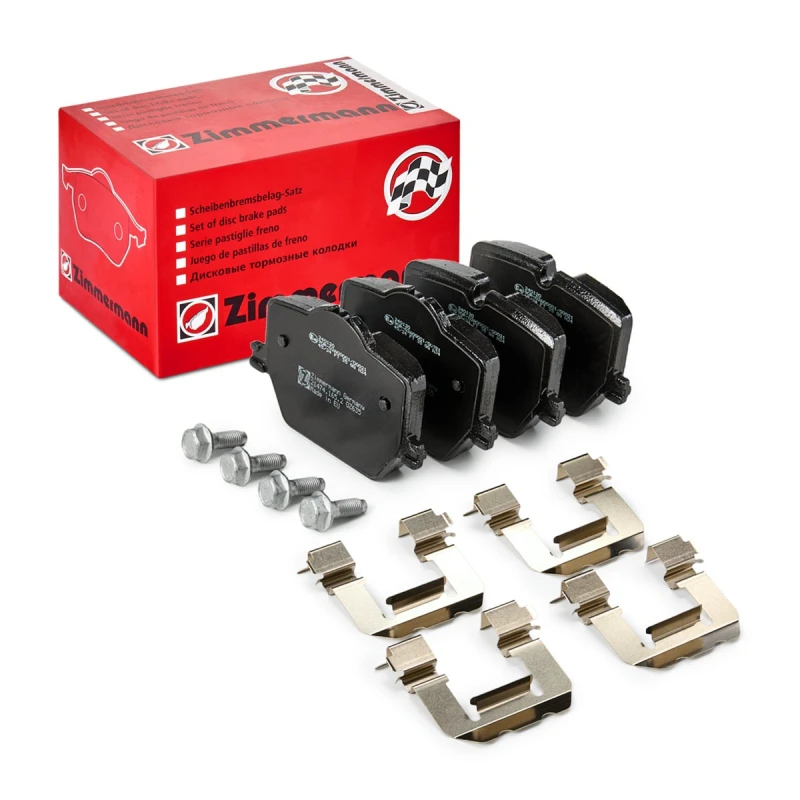Image of ZIMMERMANN Brake pad set ZIMMERMANN 21474.165.2