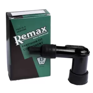 Image of Remax RLB05F Elbow Resistor Spark Plug Cap 5K Ohm Resistance Black