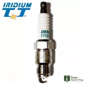 Image of 1x Denso Iridium TT Spark Plugs ITF20TT 4716 [042511047167]