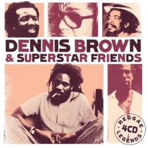 Image of Dennis Brown & Superstar Friends by Dennis Brown CD Album