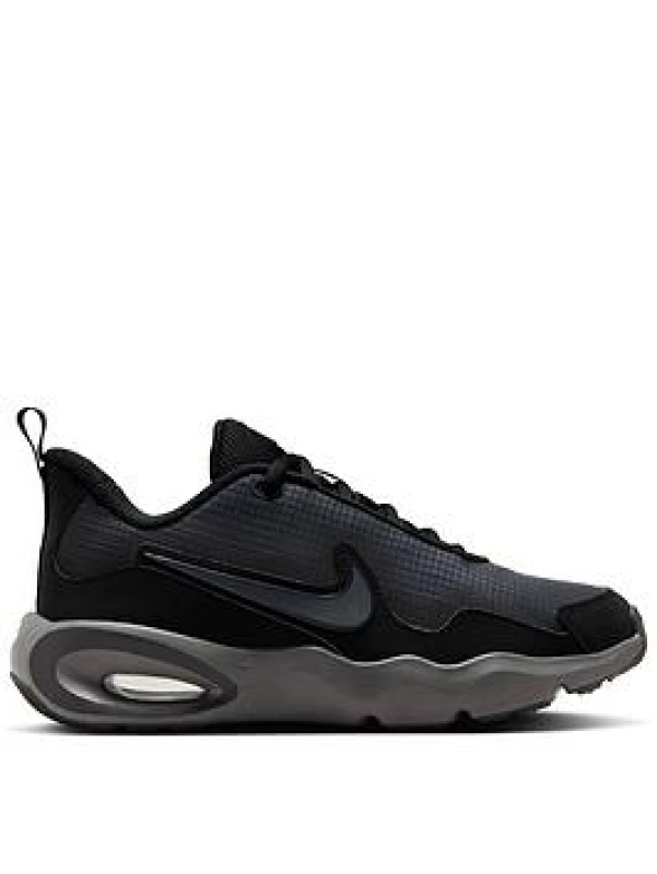 Image of Nike Air Max Nova Shoes Juniors - Black Male 3