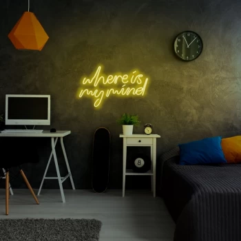 image of Where Is My Mind - Yellow Yellow Wall Lamp