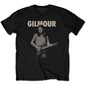 Image of David Gilmour - Selector 2nd Position Mens Large T-Shirt - Black