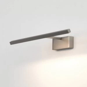 Image of LED 1 Light Medium Picture Wall Light Matt Nickel