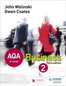 Image of Aqa a Level Business 2 by John Wolinski Paperback
