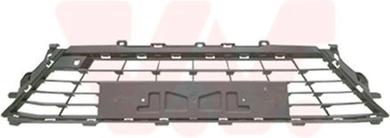 Image of VAN WEZEL Bumper grill VAN WEZEL 4407590