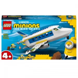 image of LEGO 4+ Minions: Pilot in Training Plane Toy (75547)