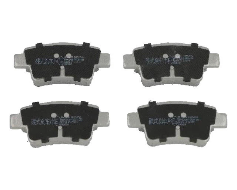 Image of ASHIKA 51-00-0201 Brake pad set Rear Axle Brake Pad Set,disc brake (402)