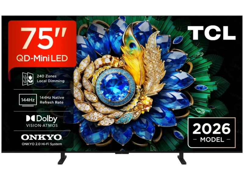 Image of TCL 75A400M-UK 75" Premium QD-MiniLED Google TV