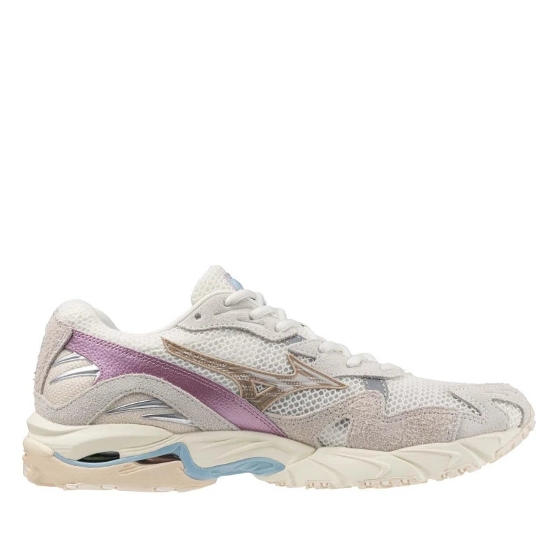 Image of Mizuno Wave Rider 10 Sportstyle Shoes - White White 7