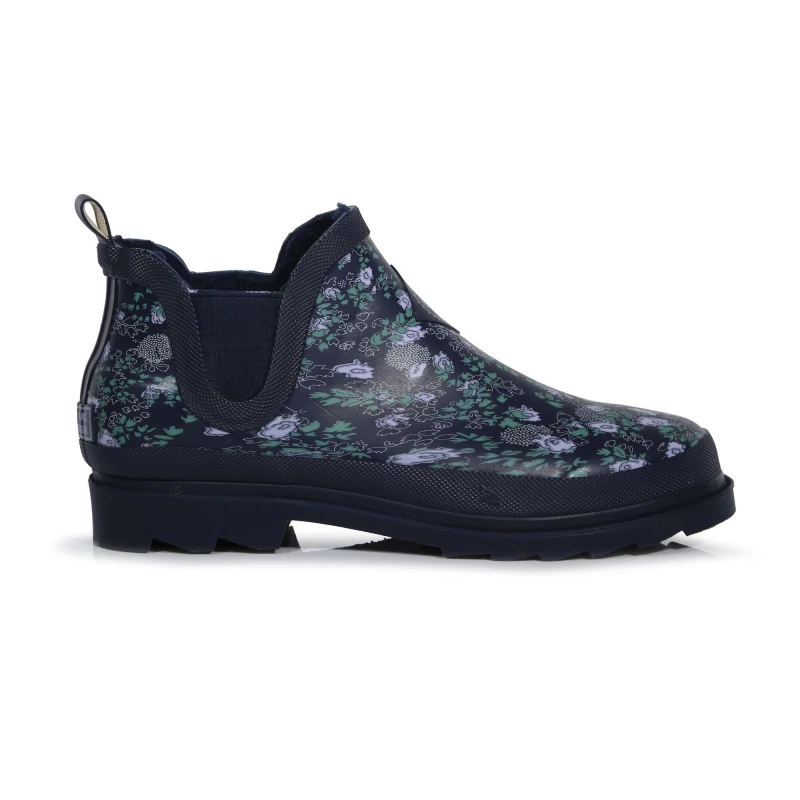 Image of Regatta 'Harper' Cosy Ankle Wellies Navy female