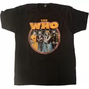 Image of The Who - Band Circle Unisex X-Large T-Shirt - Black