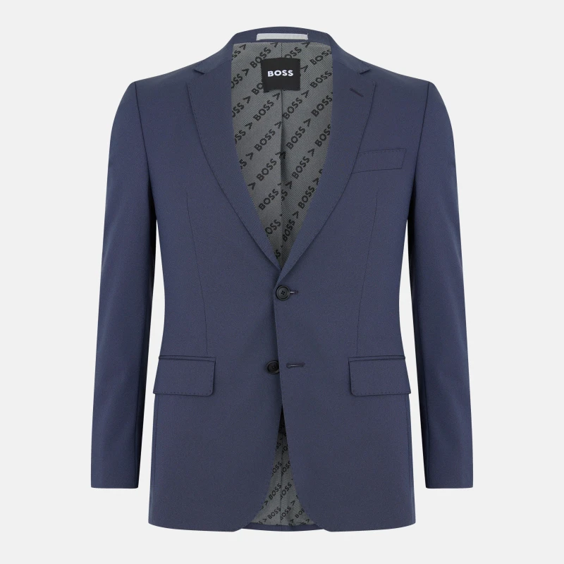Image of Boss Mens Huge Contemporary Multi Piece Suit Blue male 34 (44)