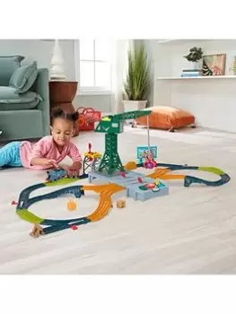 image of Thomas & Friends Talking Cranky Delivery Train Set, One Colour