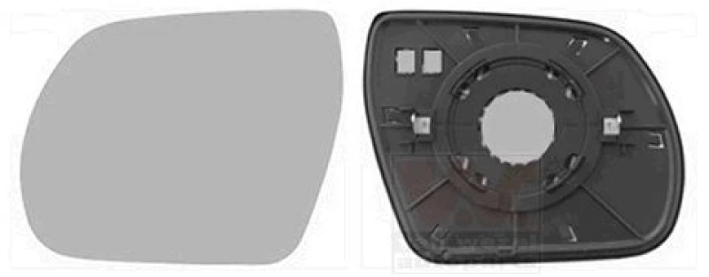 Image of VAN WEZEL Wing mirror glass VAN WEZEL 8268831