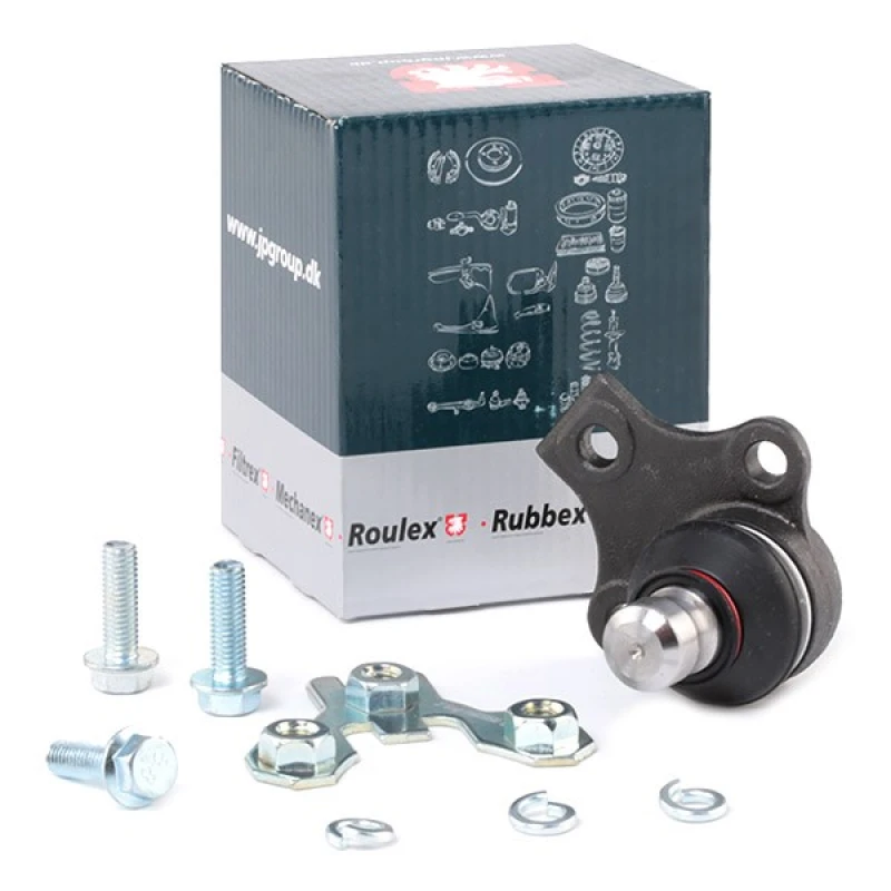 Image of JP GROUP 1140301900 Ball joint JP Front Axle Left, with accessories Support-/Steering Link (2462)