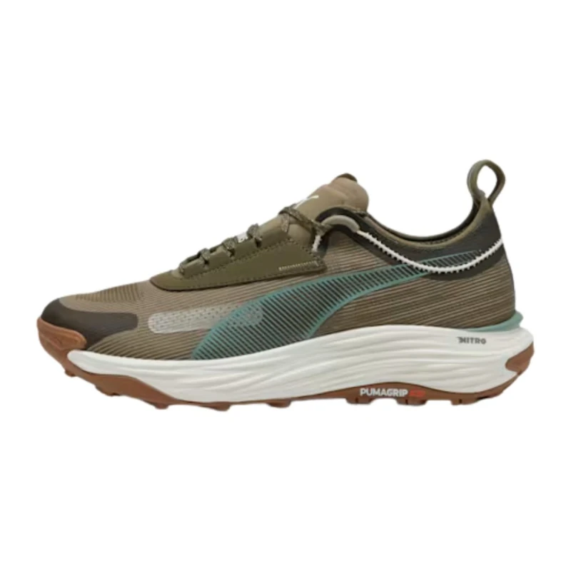 Image of Puma Voyage Nitro 3 Brown White SS25, Size 41 - EUR