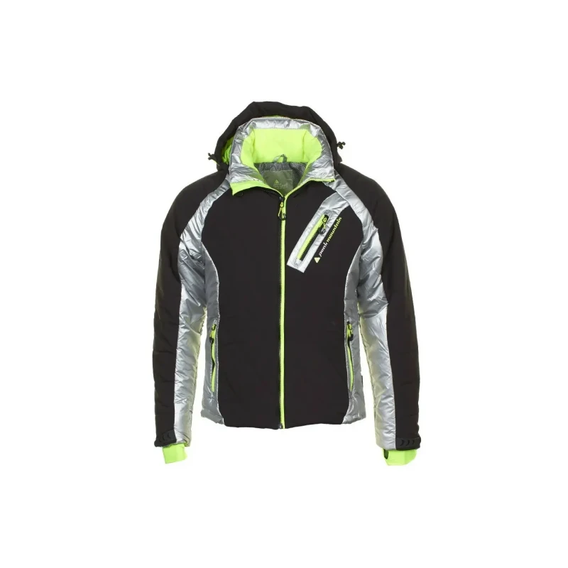 Image of Peak Mountain Ski jacket Peak Mountain Cilver Noir Male L CILVER/JS/NOIR-ARGENT