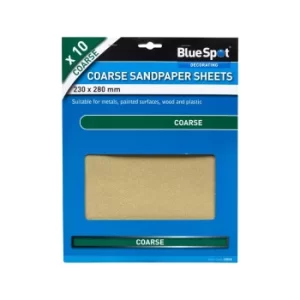 Image of 10 Piece Coarse Sandpapers