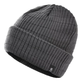 image of Dare 2b On the Ball II Ribbed Beanie - Ebony Grey