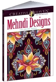 Image of Creative Haven Mehndi Designs Collection Coloring Book