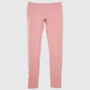 Image of Under Armour Favorite Graphic Leggings In Pink