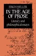 Image of in the age of prose literary and philosophical essays