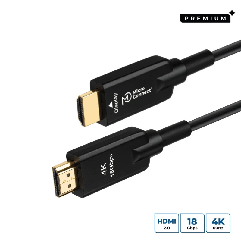 Image of Microconnect HDM191950V2.0AOP HDMI cable 50 m HDMI Type A (Standard) B