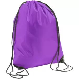 image of SOLS Urban Gymsac Drawstring Bag (ONE) (Purple)