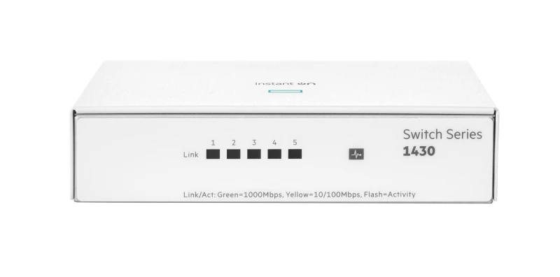 Image of HPE Aruba Networking Networking Instant On Switch 5p Gigabit 1430